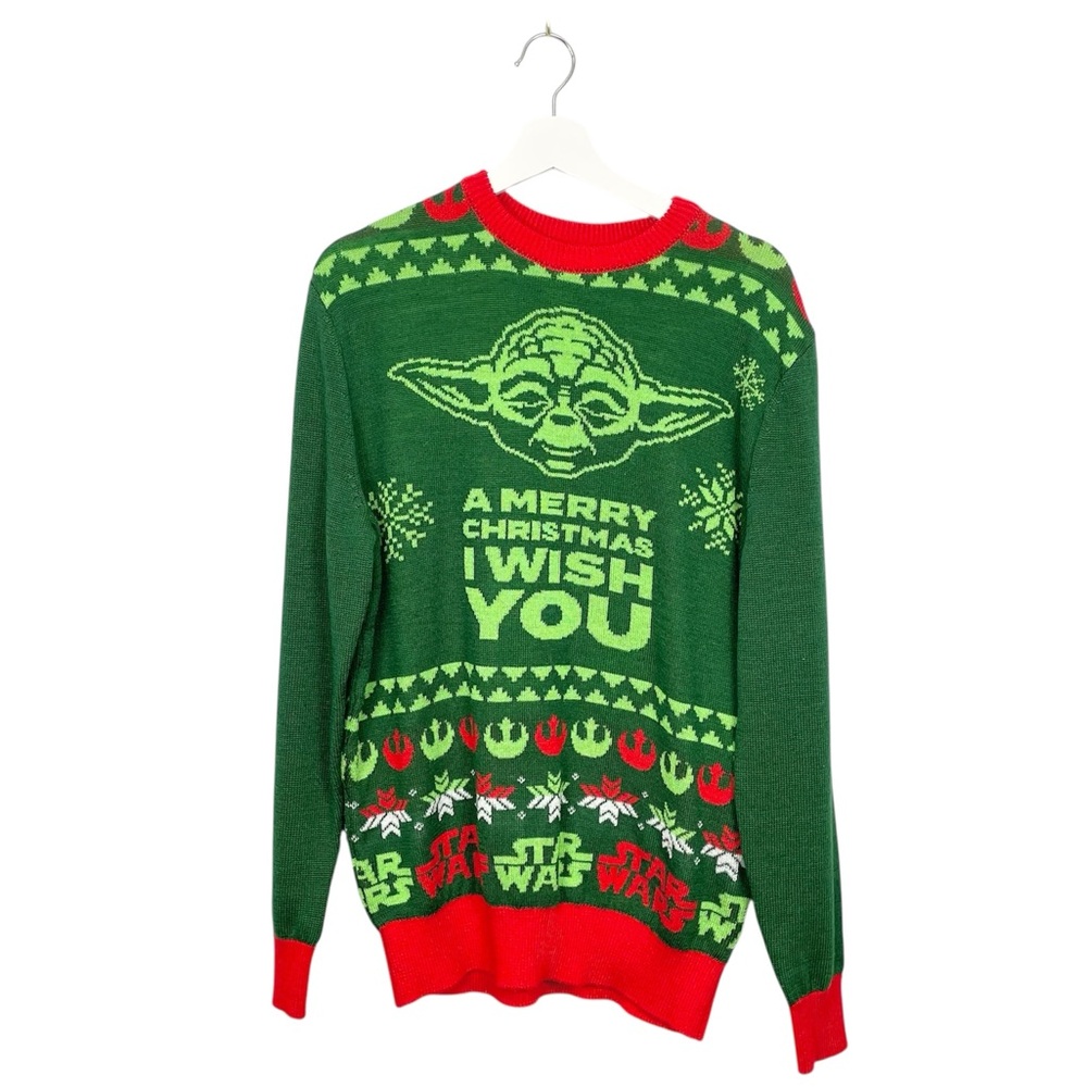 H&M Star Wars Yoda Christmas Sweater